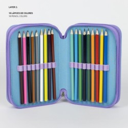 Plumier con accesorios giotto frozen - CI-2700001296 - Cerdá - FROZEN