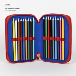 Plumier con accesorios giotto paw patrol - CI-2700001294 - Cerdá - PAW PATROL