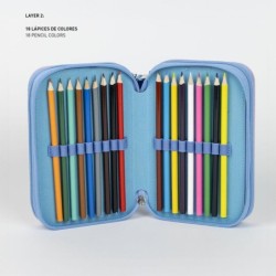 Plumier con accesorios giotto stitch - CI-2700001261 - Cerdá - STITCH