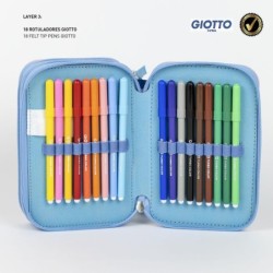 Plumier con accesorios giotto stitch - CI-2700001261 - Cerdá - STITCH