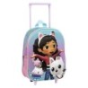 Mochila infantil trolley 3d gabbys dollhouse - CI-2100006186 - Cerdá - GABBYÂ´S DOLLHOUSE