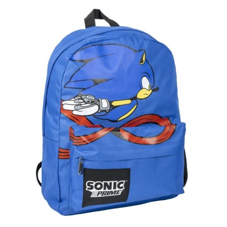 Mochila escolar grande 42 cm sonic prime - CI-2100005093 - Cerdá - SONIC PRIME