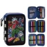 Plumier con accesorios giotto avengers - CI-2700001650 - Cerdá - AVENGERS
