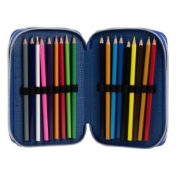 Plumier con accesorios giotto avengers - CI-2700001650 - Cerdá - AVENGERS