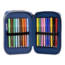 Plumier con accesorios giotto avengers - CI-2700001650 - Cerdá - AVENGERS