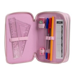 Plumier con accesorios giotto hello kitty - CI-2700001654 - Cerdá - HELLO KITTY