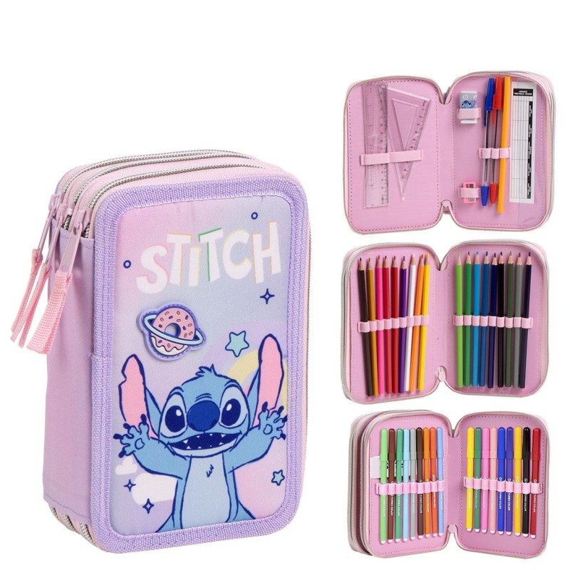 Plumier con accesorios giotto stitch - CI-2700001652 - Cerdá - STITCH