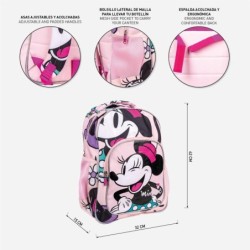 Mochila escolar mediana 42 cm minnie - CI-2100004372 - Cerdá - MINNIE