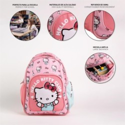 Mochila escolar mediana 42 cm hello kitty - CI-2100005753 - Cerdá - HELLO KITTY