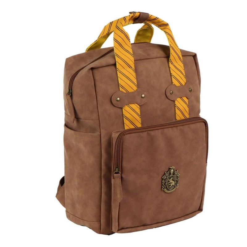 Mochila casual moda polipiel harry potter hufflepuff - CI-2100005928 - Cerdá - HARRY POTTER