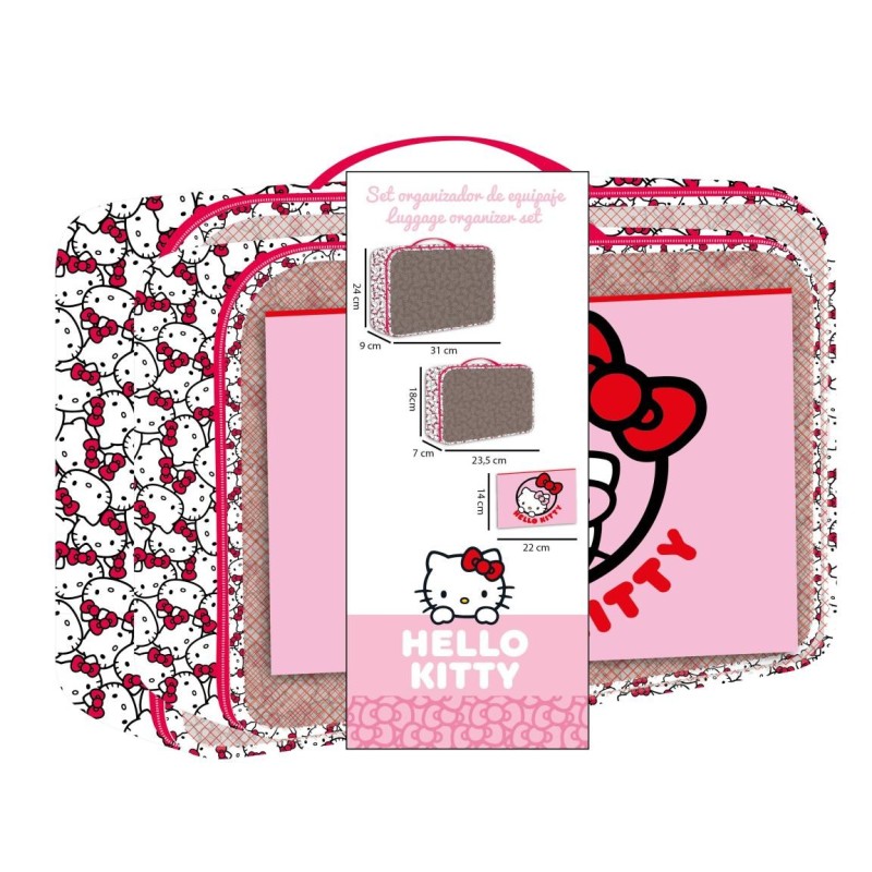 Neceser aseo viaje set hello kitty - CI-2500003500 - Cerdá - HELLO KITTY