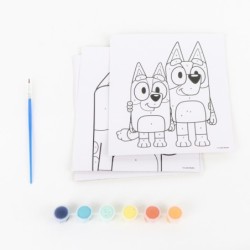 Set de papeleria  coloreable bluey - CI-2700001726 - Cerdá - BLUEY