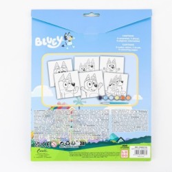 Set de papeleria  coloreable bluey - CI-2700001726 - Cerdá - BLUEY