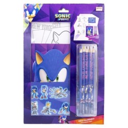 Set de papeleria  coloreable sonic prime - CI-2700000773 - Cerdá - SONIC PRIME