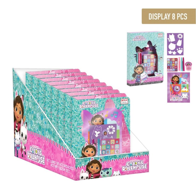 Cuaderno set gabbys dollhouse - CI-2700001886 - Cerdá - GABBYÂ´S DOLLHOUSE