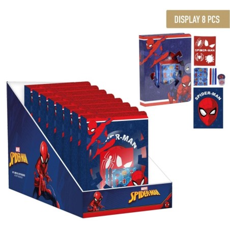 Cuaderno set spiderman - CI-2700001883 - Cerdá - SPIDERMAN