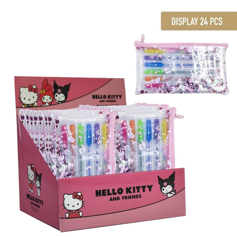 Boligrafo  gel hello kitty kuromi - CI-2700001952 - Cerdá - HELLO KITTY
