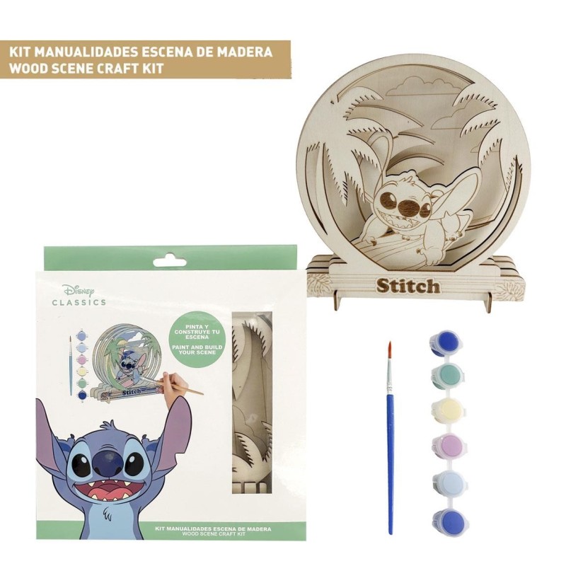 Figuras coloreables madera stitch - CI-2700001895 - Cerdá - STITCH