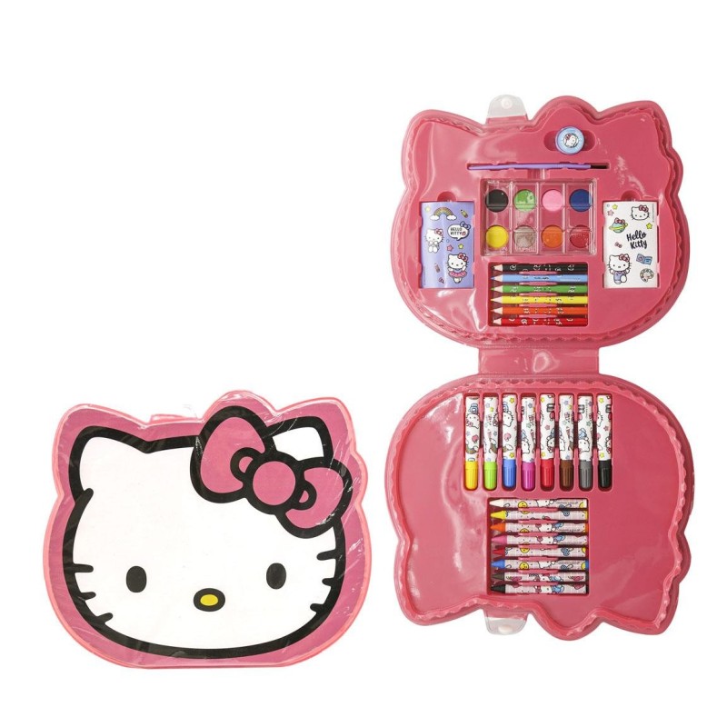 Set papeleria coloreable en caja  hello kitty - CI-2700001873 - Cerdá - HELLO KITTY