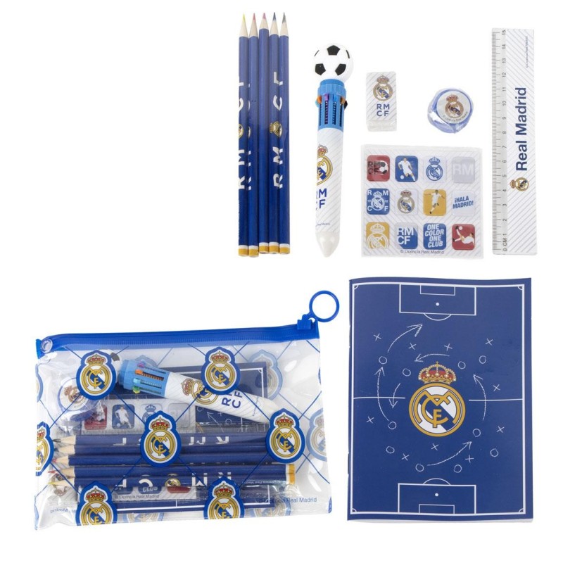 Set papeleria  escolar eva real madrid - CI-2700001943 - Cerdá - REAL MADRID
