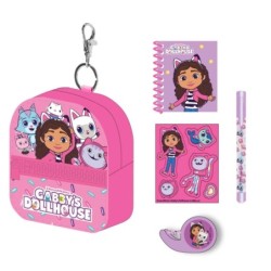 Set de papeleria+minimochila  gabbys dollhouse - CI-2700001751 - Cerdá - GABBYÂ´S DOLLHOUSE