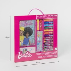 Display sobremesa set papeleria coloreable  barbie - CI-2700001234 - Cerdá - BARBIE