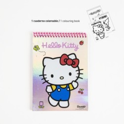 Display sobremesa set papeleria coloreable  hello kitty - CI-2700001795 - Cerdá - HELLO KITTY