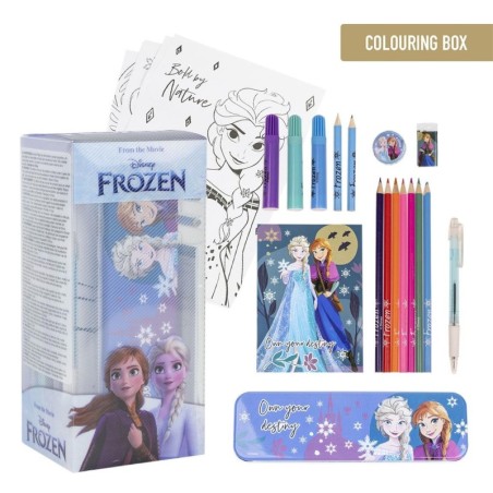 Set papeleria  coloreable frozen - CI-2700000839 - Cerdá - FROZEN