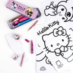 Set papeleria  coloreable hello kitty - CI-2700001789 - Cerdá - HELLO KITTY
