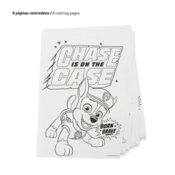 Set papeleria  coloreable paw patrol - CI-2700000837 - Cerdá - PAW PATROL