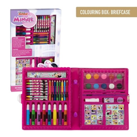 Set papeleria coloreable en caja  minnie - CI-2700001783 - Cerdá - MINNIE