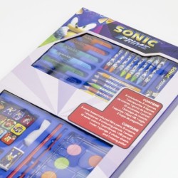 Set papeleria coloreable en caja  sonic prime - CI-2700000842 - Cerdá - SONIC PRIME