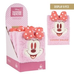 Cuaderno peluche minnie -...