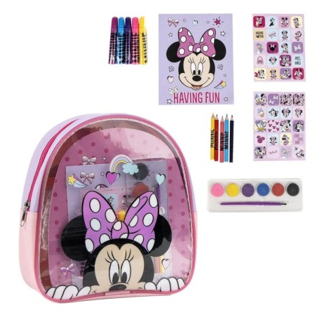 Mochila con coloreables   minnie - CI-2700001592 - Cerdá - MINNIE