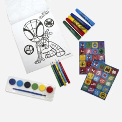 Mochila con coloreables   spidey - CI-2700001590 - Cerdá - SPIDEY