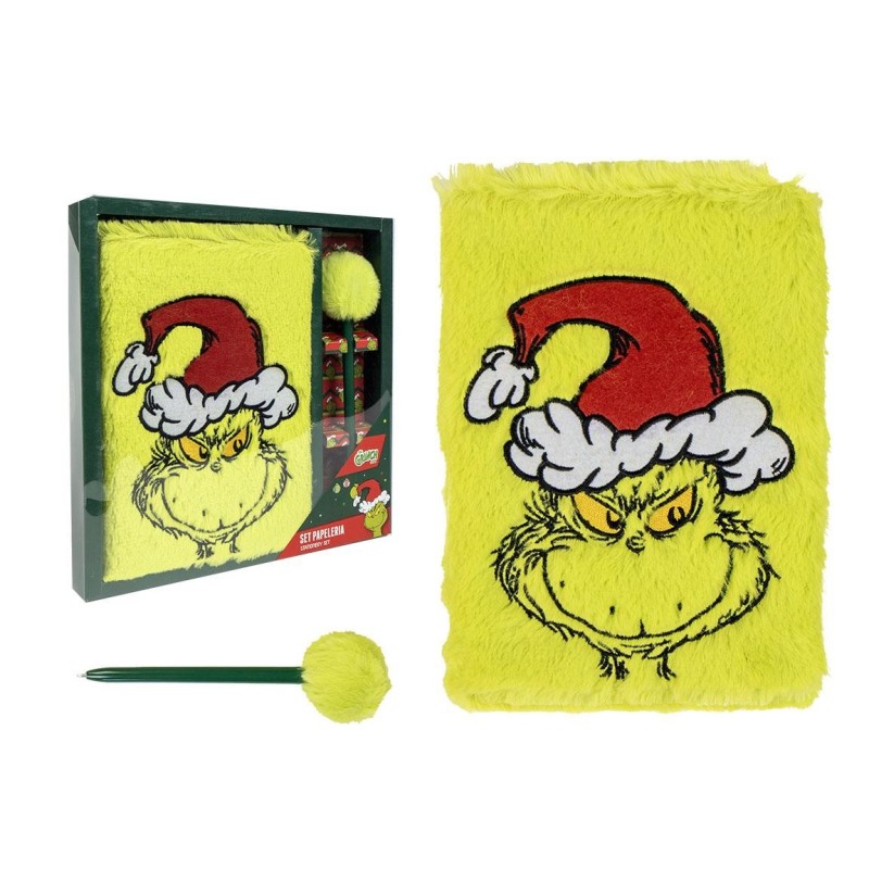 Set de papeleria  boligrafo  the grinch - CI-2700001527 - Cerdá - THE GRINCH