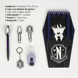 Set de papeleria  wednesday - CI-2700001200 - Cerdá - WEDNESDAY