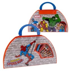 Set papeleria 50 piezas coloreables s marvel - CI-2700000814 - Cerdá - MARVEL