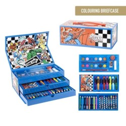 Set papeleria coloreable en...