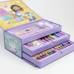 Set papeleria coloreable en maletin  gabbys dollhouse - CI-2700000829 - Cerdá - GABBYÂ´S DOLLHOUSE