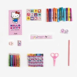 Set papeleria coloreable en maletin  hello kitty - CI-2700001797 - Cerdá - HELLO KITTY