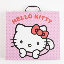 Set papeleria coloreable en maletin  hello kitty - CI-2700001797 - Cerdá - HELLO KITTY