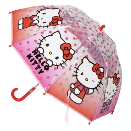 Paraguas manual poe burbuja hello kitty - CI-2400000860 - Cerdá - HELLO KITTY
