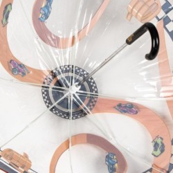 Paraguas manual poe burbuja hot wheels - CI-2400000857 - Cerdá - HOT WHEELS