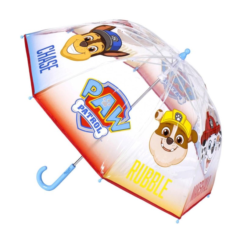 Paraguas manual poe burbuja paw patrol - CI-2400000716 - Cerdá - PAW PATROL