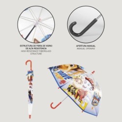 Paraguas manual poe burbuja paw patrol movie - CI-2400000611 - Cerdá - PAW PATROL MOVIE