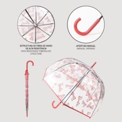 Paraguas manual poe adulto barbie - CI-2400000812 - Cerdá - BARBIE