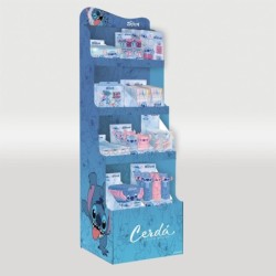 Display expositor vacio  carton baldas papeleria  stitch - CI-9800000413 - Cerdá - STITCH
