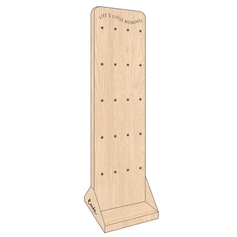 Display expositor vacio  carton ganchos - CI-9800000388 - Cerdá - SIN PERSONAJE