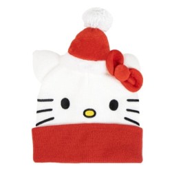 Gorro punto christmas hello...
